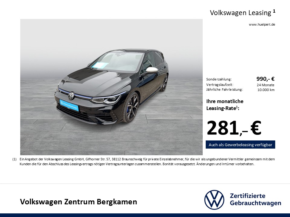 Volkswagen Golf VIII 2.0 R PERFORMANCE 4X4 AKRAPOVIC LM19