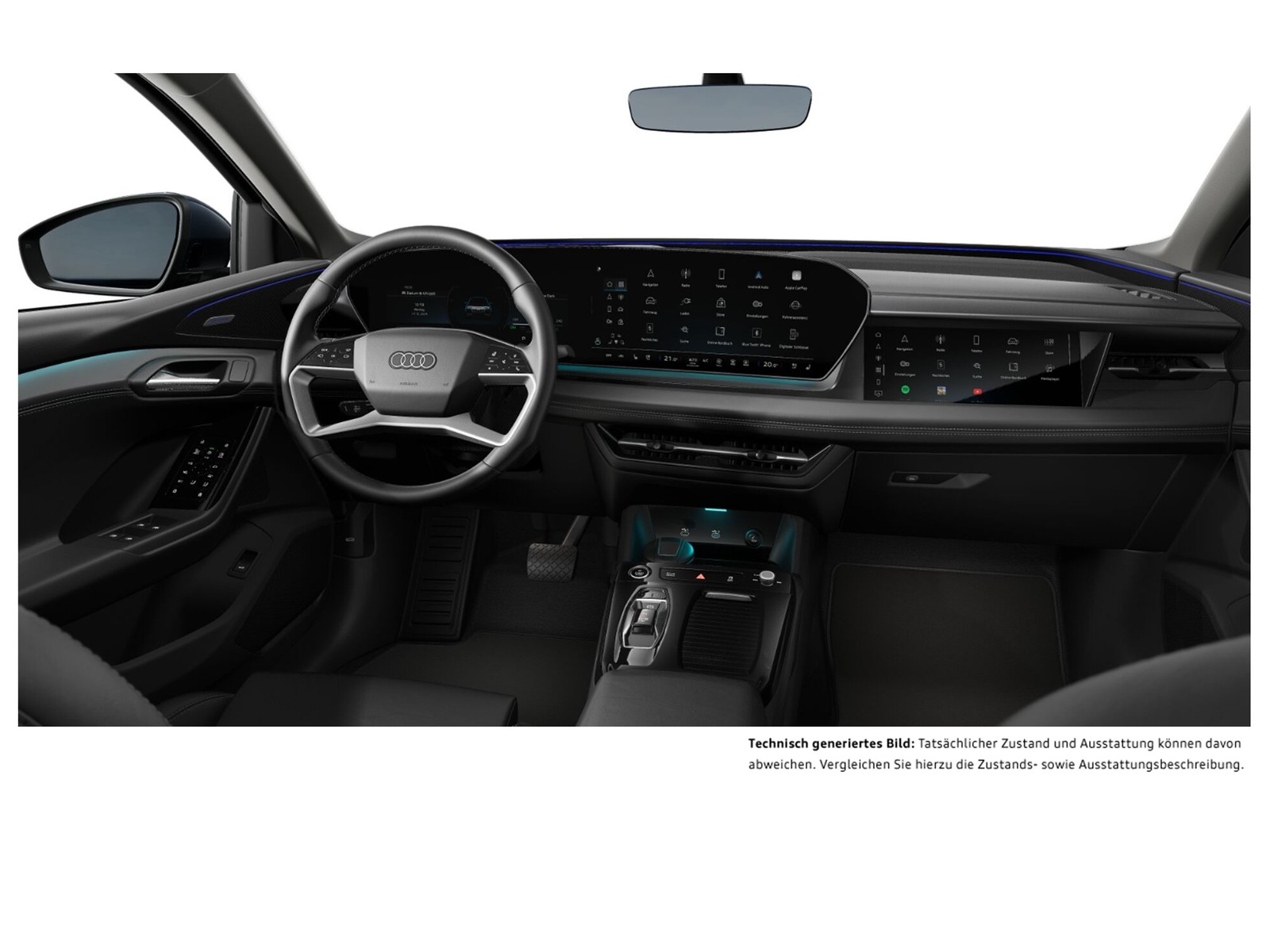 Audi Q6 e-tron Sportback performance advanced PANO