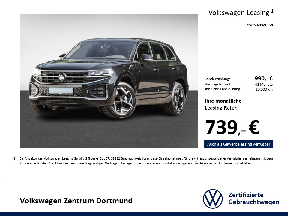 Volkswagen Touareg V6 R-LINE NEUES MODELL AHK CAM ACC LM19