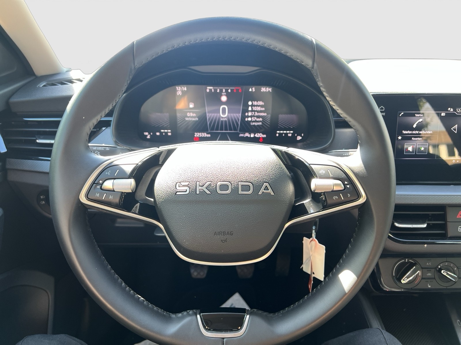 Skoda Scala 1.0 CARPLAY AHK-VORBEREITUNG SITZHEIZUNG