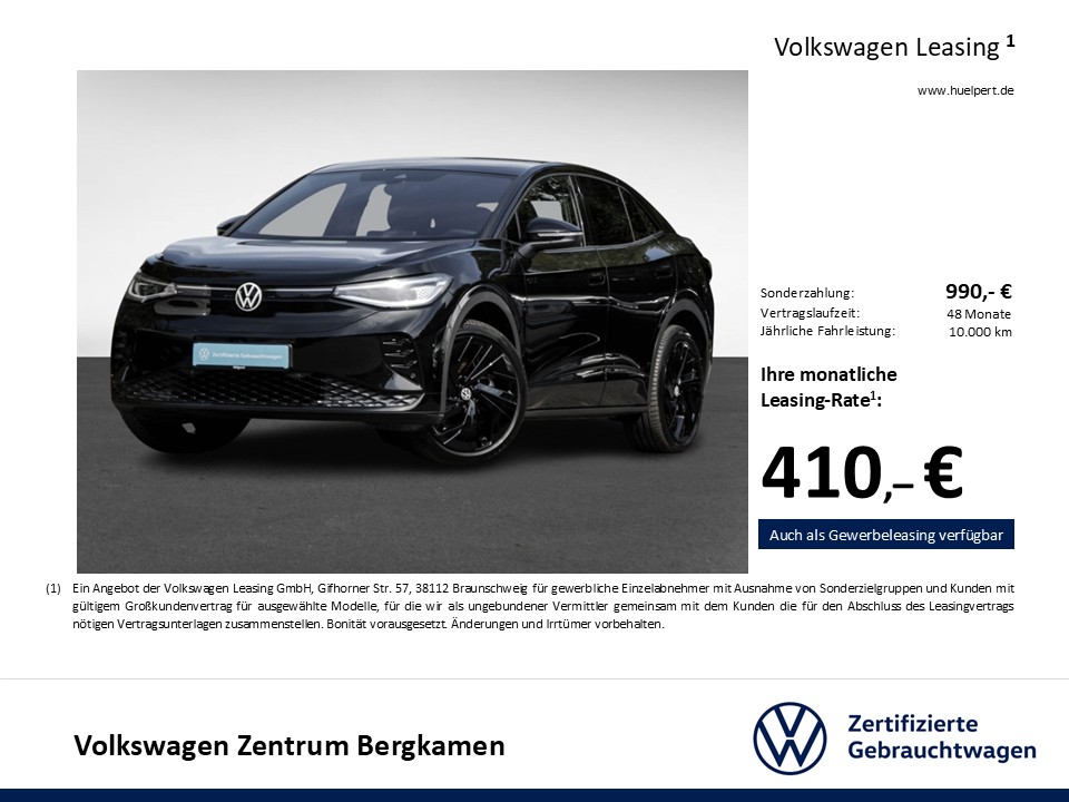 Volkswagen ID.5 GTX 4X4 WÄRMEPUMPE 360°CAM ACC LM21 NAVI