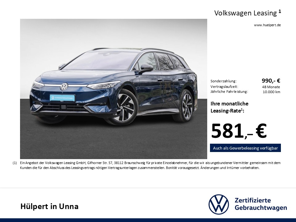 Volkswagen ID.7 Tourer PRO WÄRMEPUMPE 360°CAM ACC LM19 NAVI