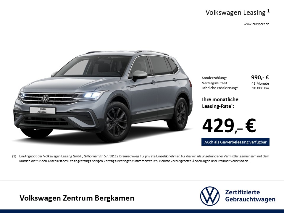 Volkswagen Tiguan Allspace 2.0 MOVE 4X4 7SITZE AHK CAM LM18