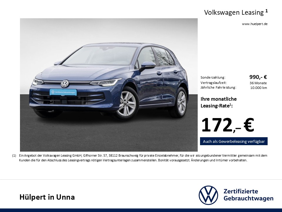 Volkswagen Golf VIII 1.5 LIFE ACC SITZHZ. CARPLAY/ANDROIDA.