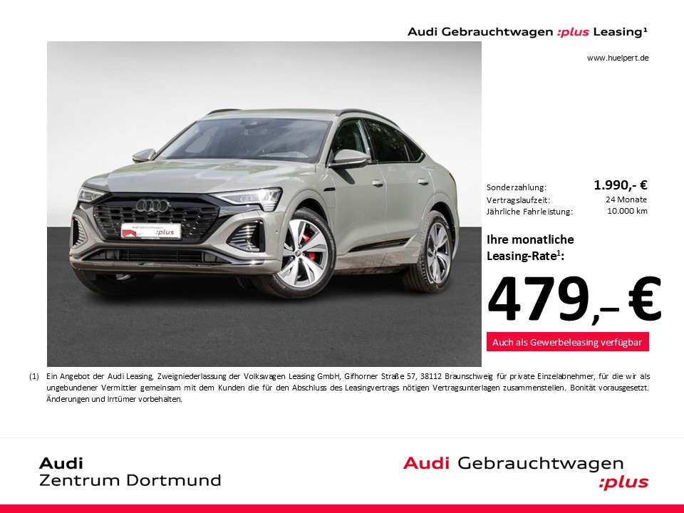 Audi Q8 e-tron Sportback 55 quattro S LINE AHK LM20