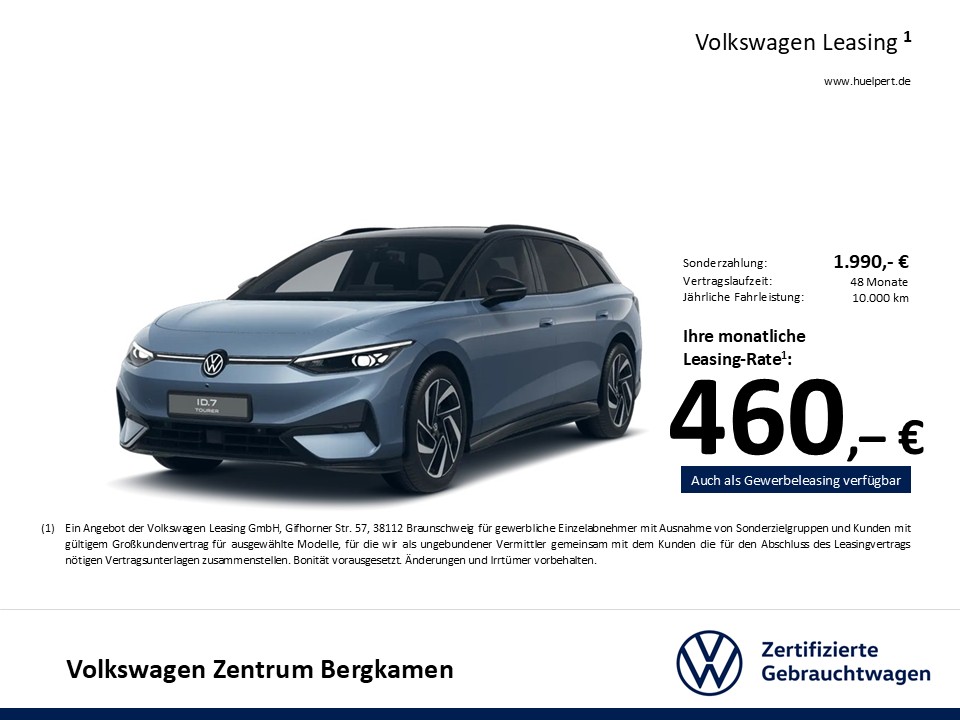 Volkswagen ID.7 Tourer PRO BLACKSTYLE WÄRMEPUMPE AHK 360CAM
