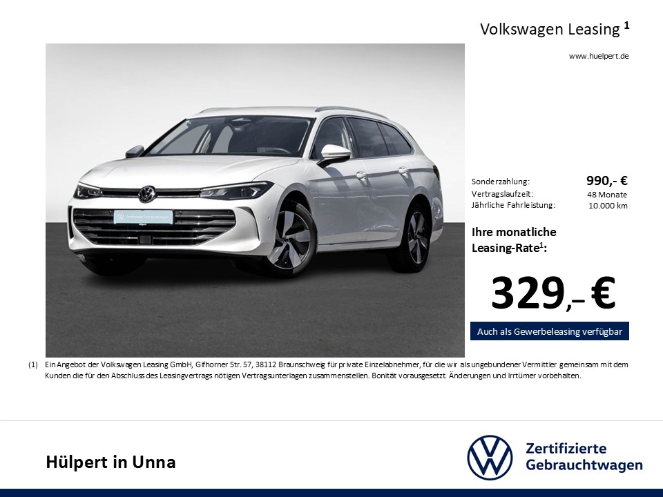 Volkswagen Passat Variant 1.5 eTSI BUSINESS NEUESMODELL AHK