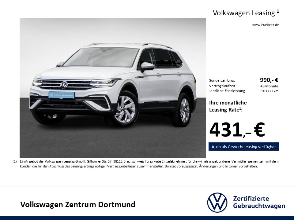 Volkswagen Tiguan Allspace 1.5 LIFE 7SITZE AHK LM18 NAVI
