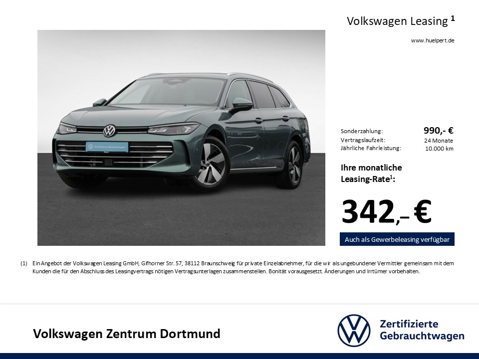 Volkswagen Passat Variant 1.5 eTSI BUSINESS NEUESMODELL CAM