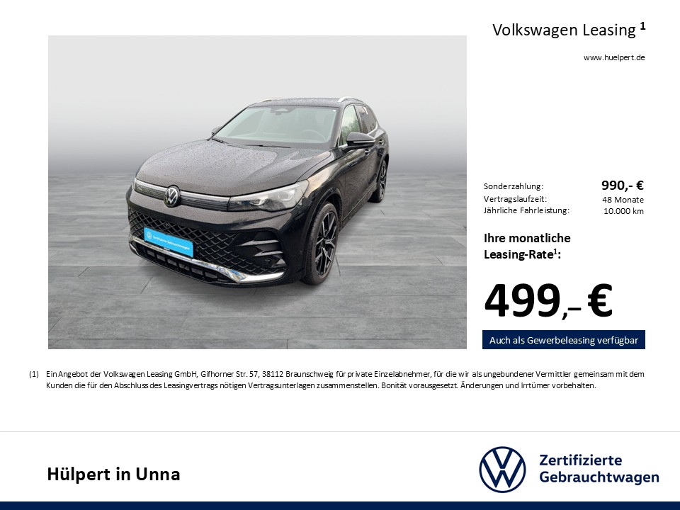 Volkswagen Tiguan 2.0 R-LINE 4X4 NEUES MODELL LEDER LM20
