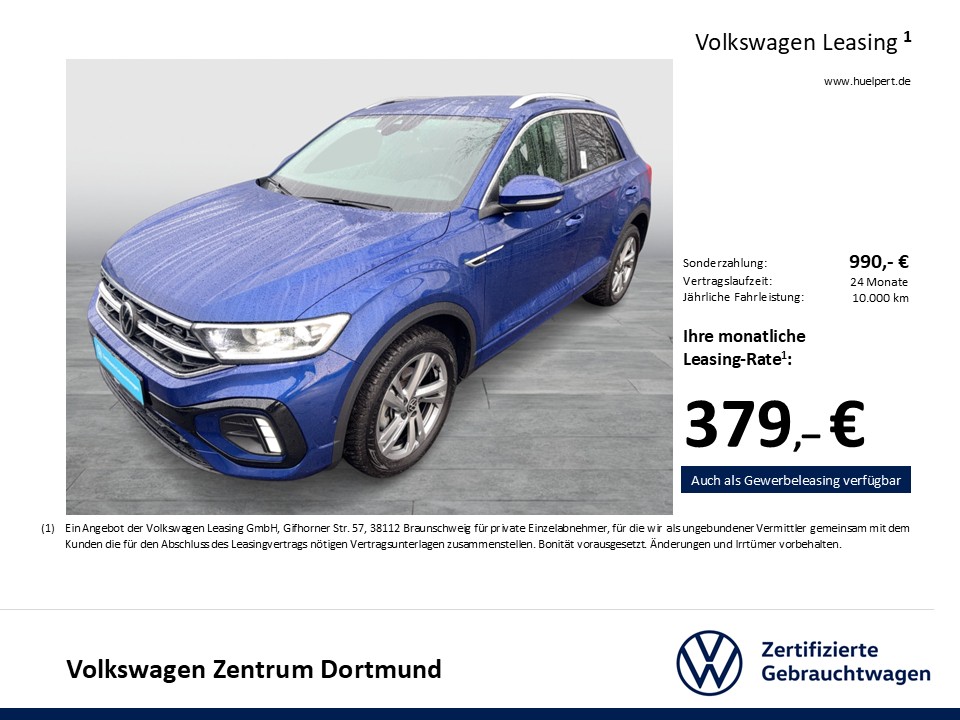 Volkswagen T-Roc 2.0 R-LINE CAM ACC NAVI 17Z CARPLAY SITZHZ