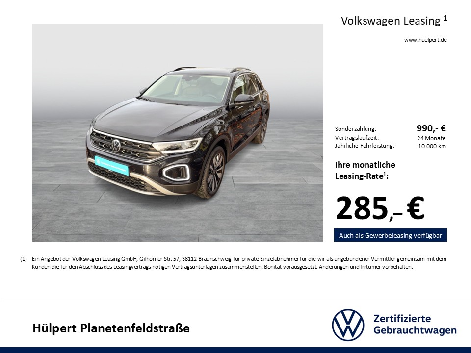 Volkswagen T-Roc 2.0 GOAL AHK CAM ACC LM17 NAVI SITZHEIZUNG