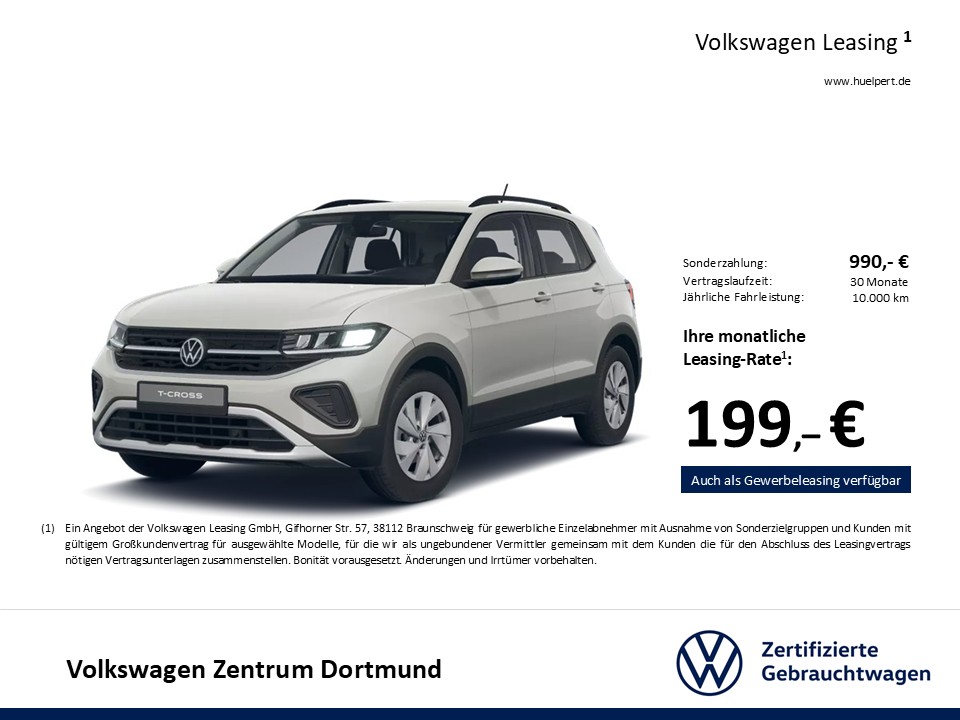 Volkswagen T-Cross 1.0 LIFE CAM ACC NAVI ALU SITZHEIZUNG