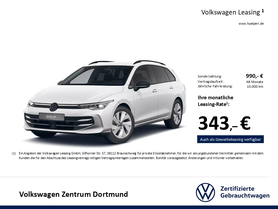 Volkswagen Golf Variant VIII 2.0 GOAL FACELIFT ACC LM17 NAVI