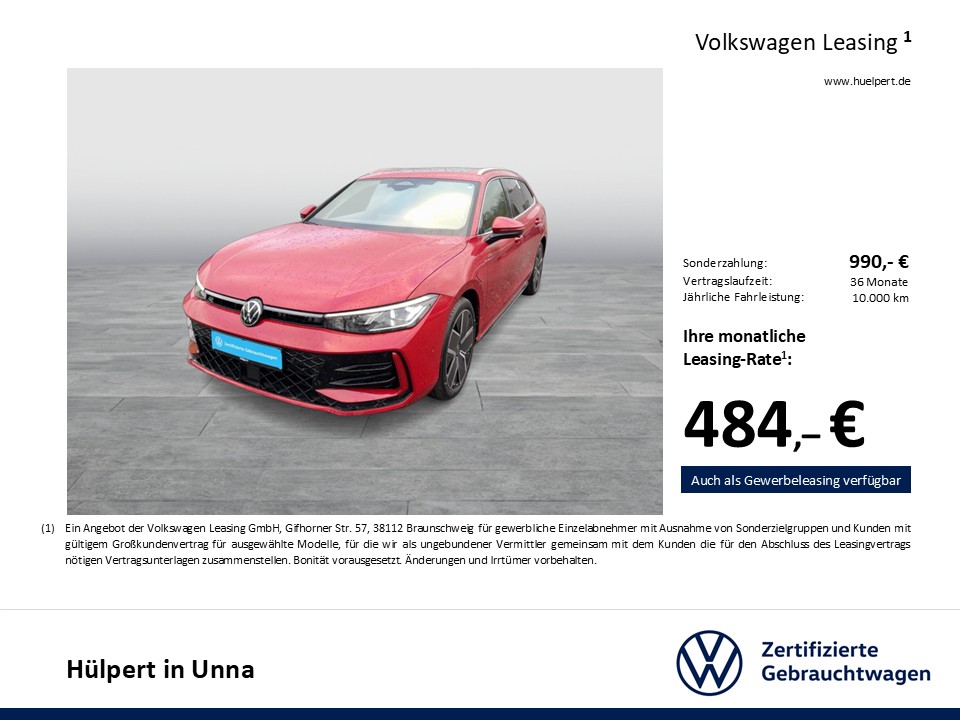 Volkswagen Passat Variant 1.5 HYBRID R-LINE NEUESMODELL AHK