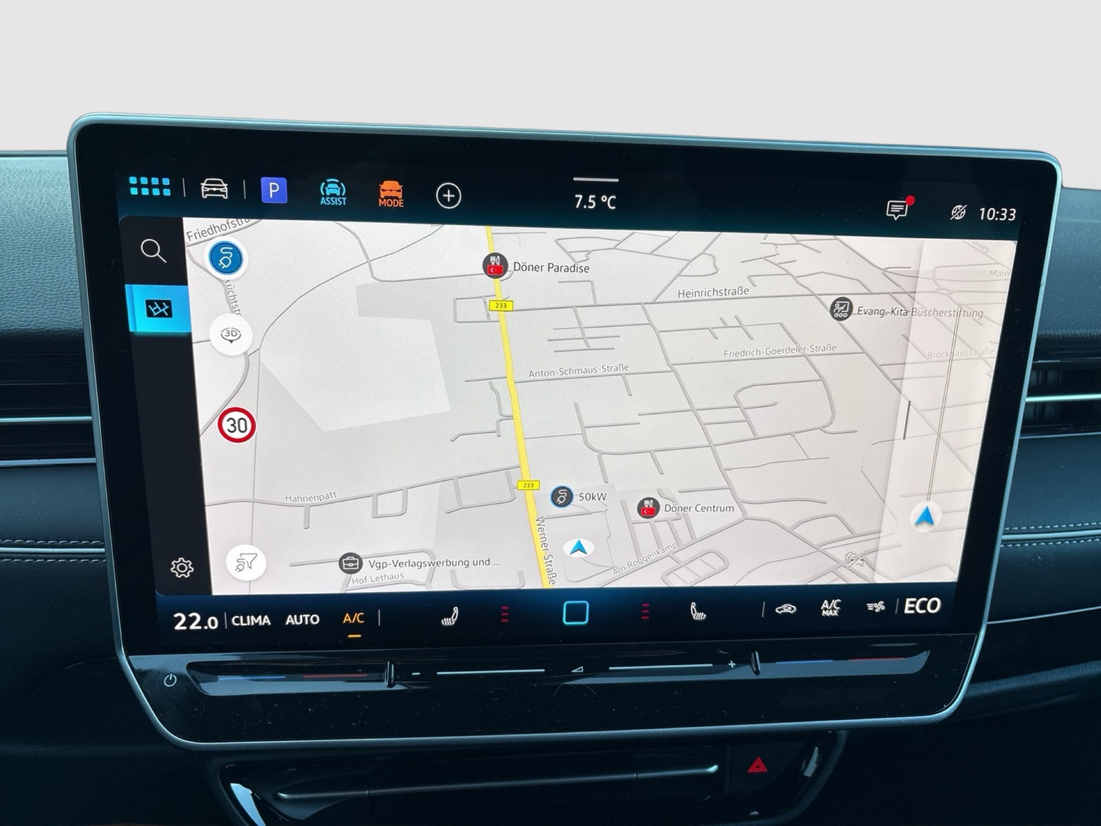 Volkswagen ID.7 PRO WÄRMEPUMPE AHK 360°CAM ACC HEAD-UP LM20