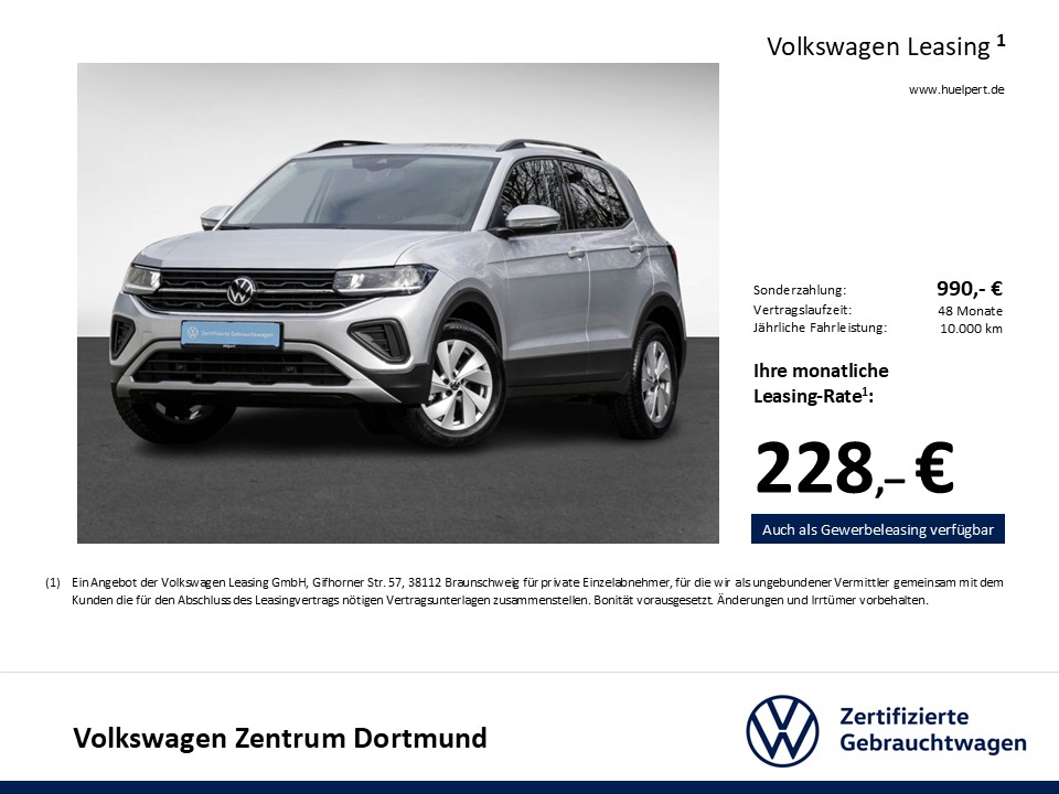 Volkswagen T-Cross 1.0 LIFE ACC ALU NAVI SITZHEIZUNG LED