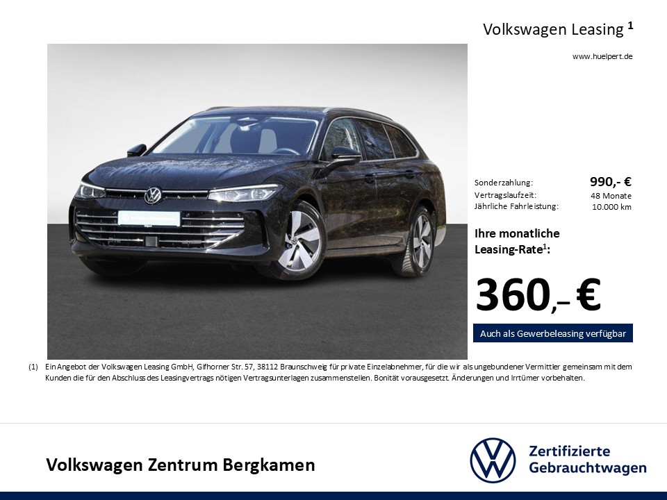 Volkswagen Passat Variant 1.5 BUSINESS NEUES MODELL AHK ACC