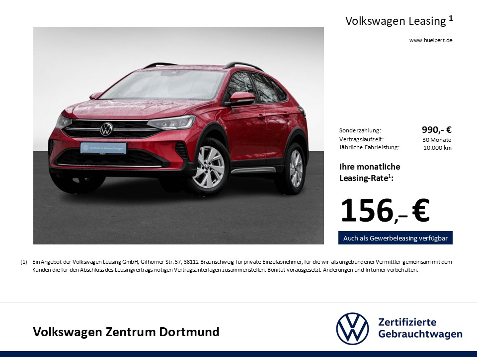 Volkswagen Taigo 1.0 LIFE ALU NAVI SITZHEIZUNG LED DAB+