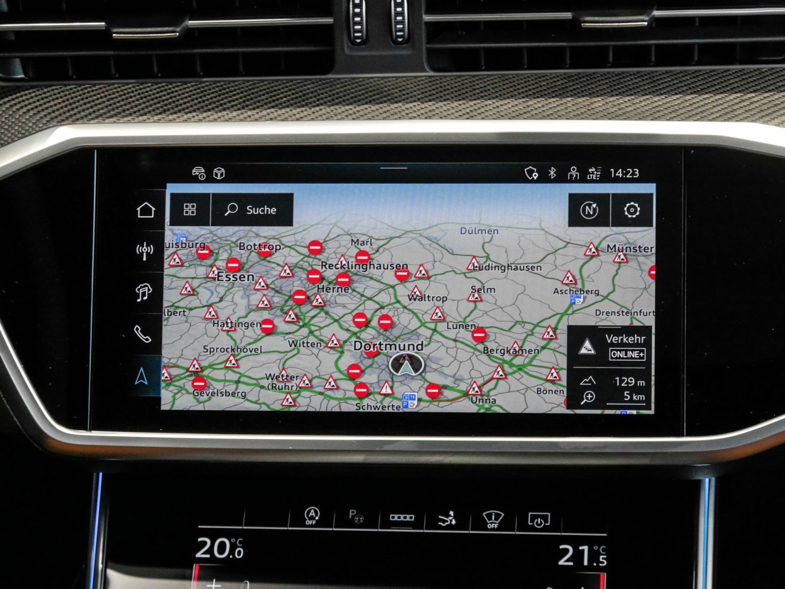 Audi RS7 Sportback performance tiptronic Laser+Pano+Headup+Carbon+B&O+