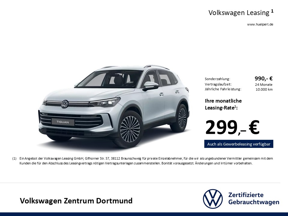 Volkswagen Tiguan 2.0 ELEGANCE 4X4 NEUESMODELL AHK CAM LM18