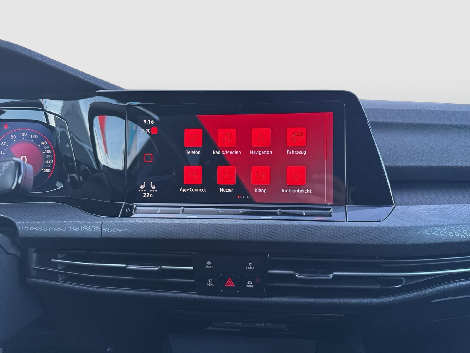 Volkswagen Golf VIII 2.0 GTI CLUBSPORT CAM LM19 CARPLAY