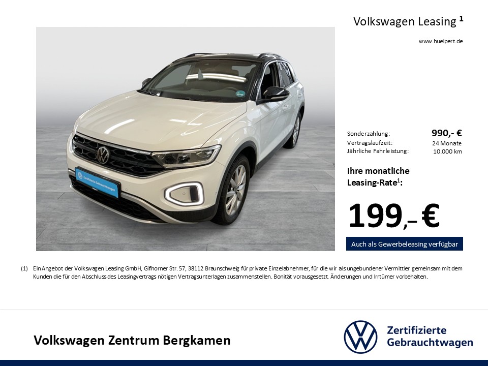 Volkswagen T-Roc 2.0 GOAL AHK CAM ACC LM18 NAVI CARPLAY