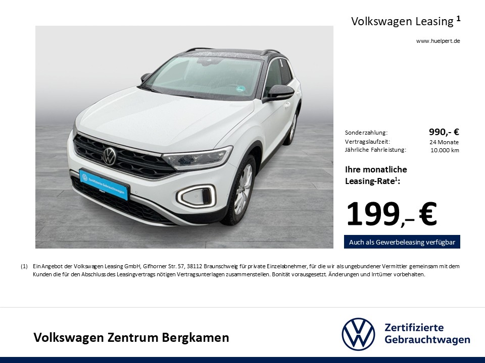 Volkswagen T-Roc 2.0 GOAL AHK CAM ACC LM18 NAVI CARPLAY