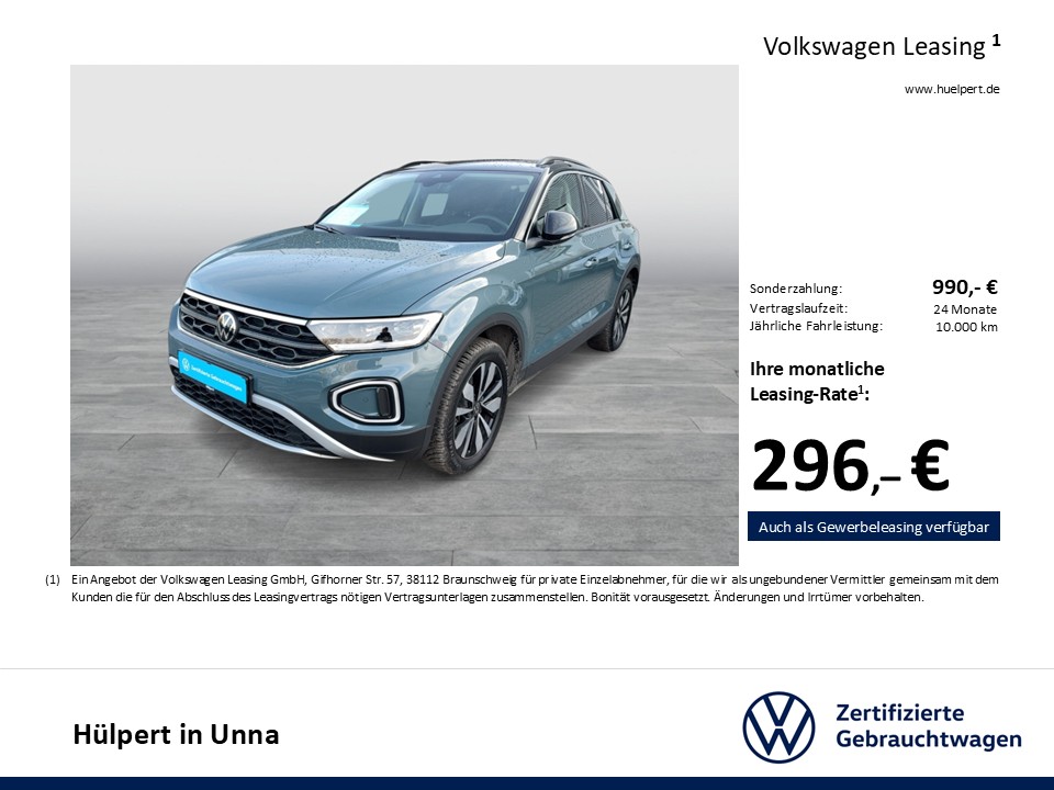 Volkswagen T-Roc 2.0 GOAL AHK CAM ACC LM17 NAVI SITZHEIZUNG