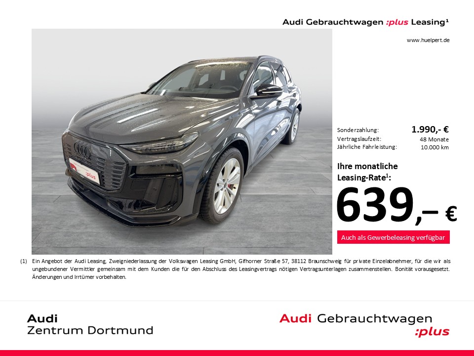 Audi Q6 e-tron quattro S LINE TECHPRO 21" LUFTFEDEDRUNG