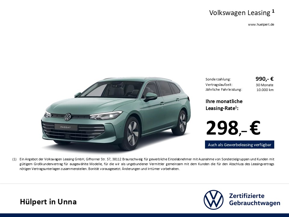 Volkswagen Passat Variant 1.5 eTSI BUSINESS NEUESMODELL CAM