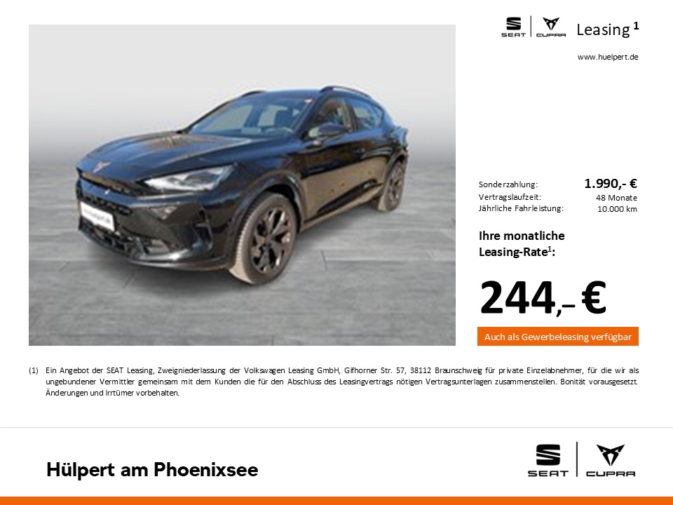 Cupra Formentor 1.5 eTSI NEUESMODELL CAM ACC LM18 NAVI