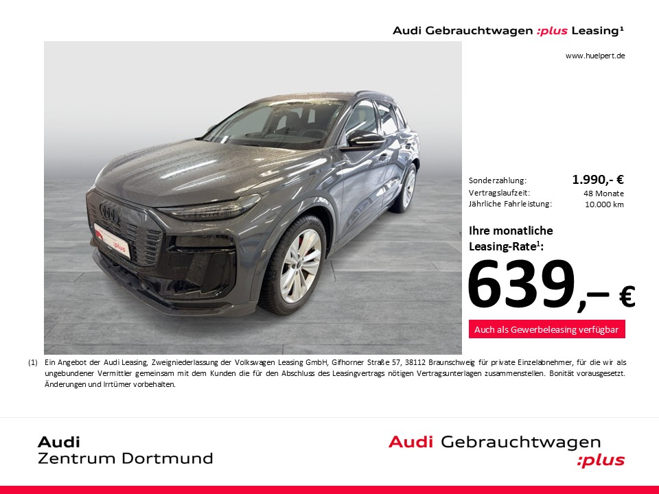 Audi Q6 e-tron quattro S LINE BLCKPAK LUFTFEDER PANO