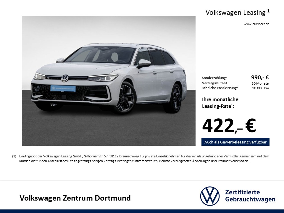 Volkswagen Passat Variant 2.0 R-LINE 4X4 LEDER PANO ACC AHK