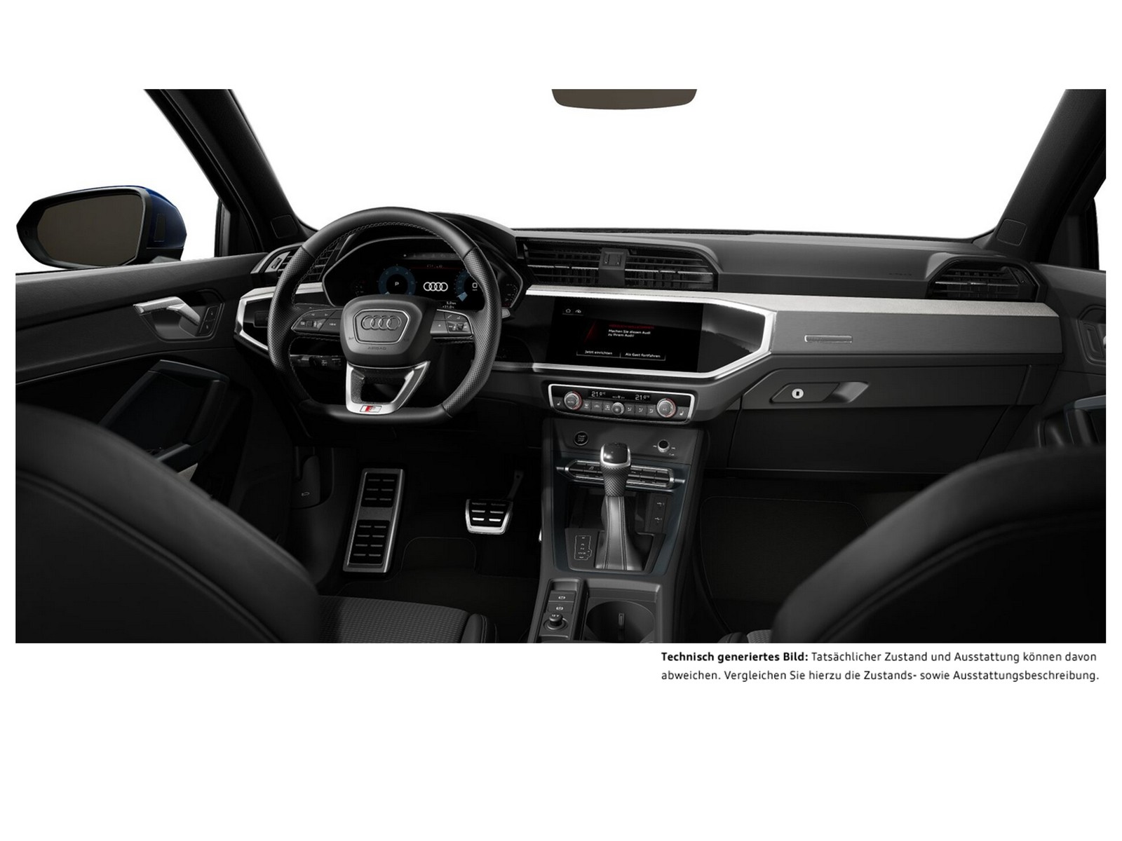 Audi Q3 35 S LINE BLACKPAK AHK ACC LM18 EKLAPPE NAVI+