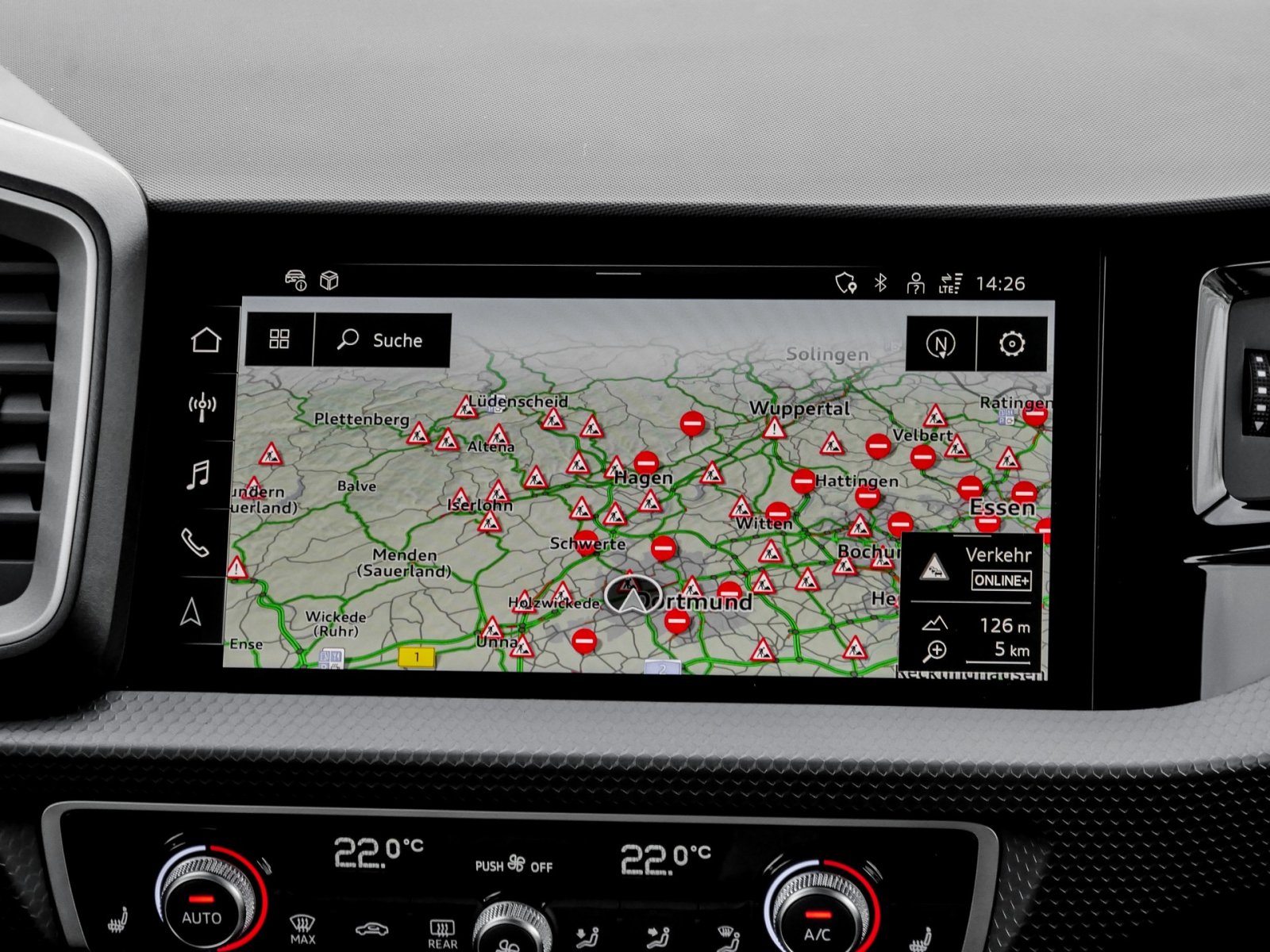 Audi A1 allstreet 30 TFSI Rückfahrkamera+MMIplus+Sportsitze+LED+Ambiente+Sitzheizung