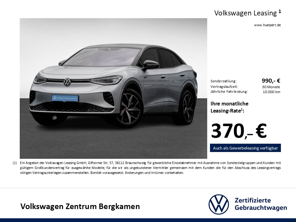 Volkswagen ID.5 GTX 4X4 WÄRMEPUMPE HEAD-UP MATRIX-LED ALU20