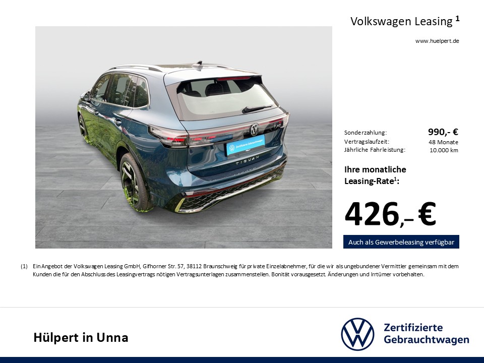 Volkswagen Tiguan 2.0 R-LINE NEUES MODELL AHK CAM ACC LM19