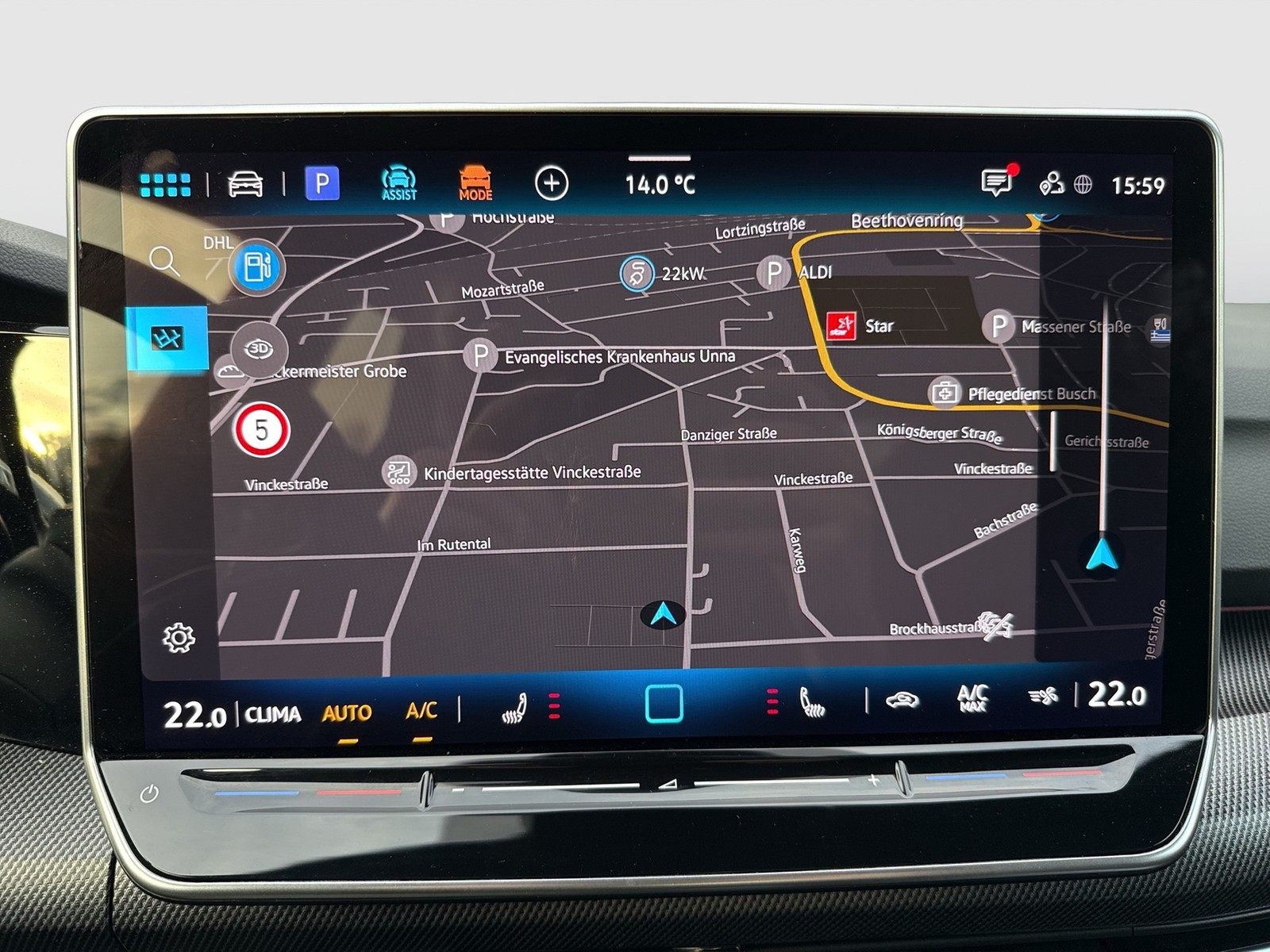 Volkswagen Golf VIII 1.5 R-LINE BLACKSTYLE FACELIFT CAM ACC