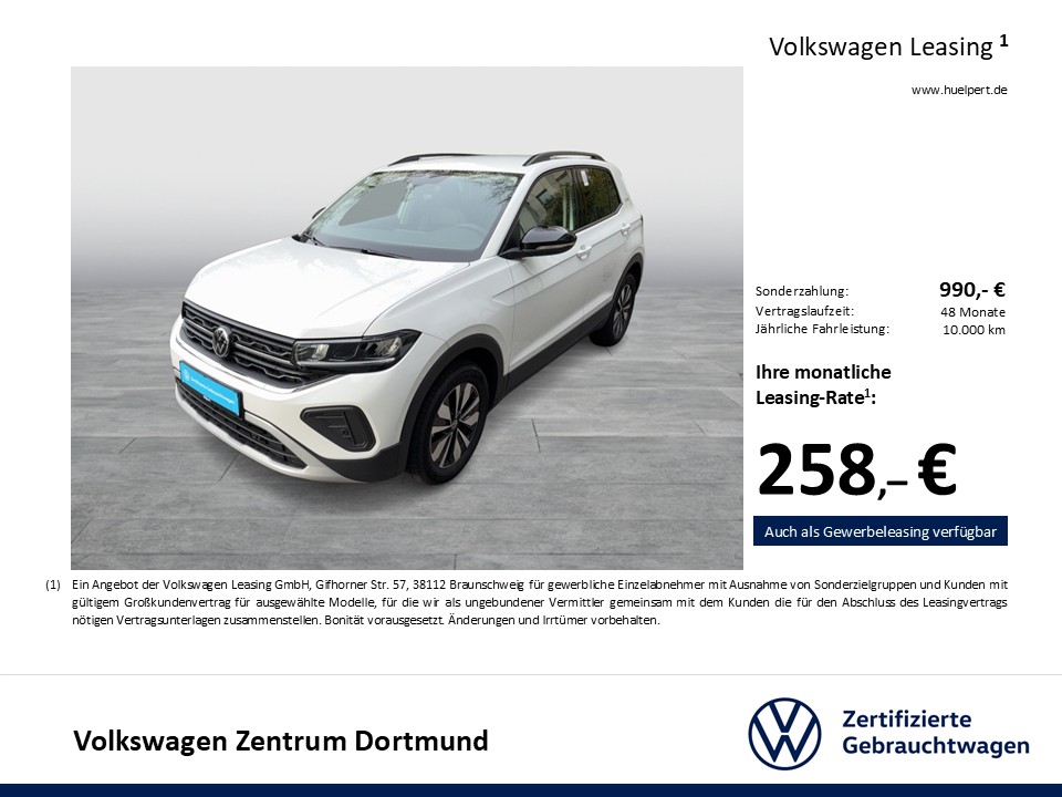 Volkswagen T-Cross 1.5 GOAL ACC CARPLAY ALU SITZHEIZUNG LED