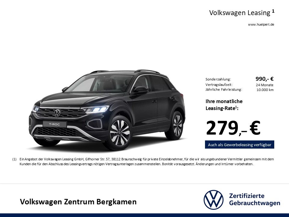 Volkswagen T-Roc 2.0 GOAL CAM ACC LM17 NAVI CARPLAY SITZHZ.