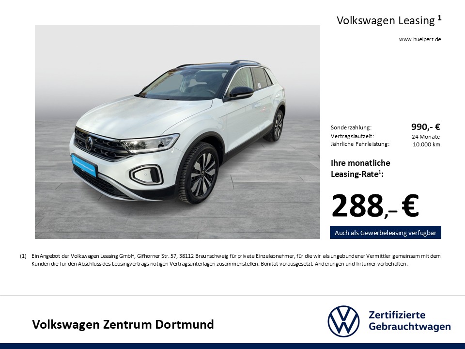 Volkswagen T-Roc 2.0 GOAL AHK CAM ACC LM17 NAVI SITZHEIZUNG