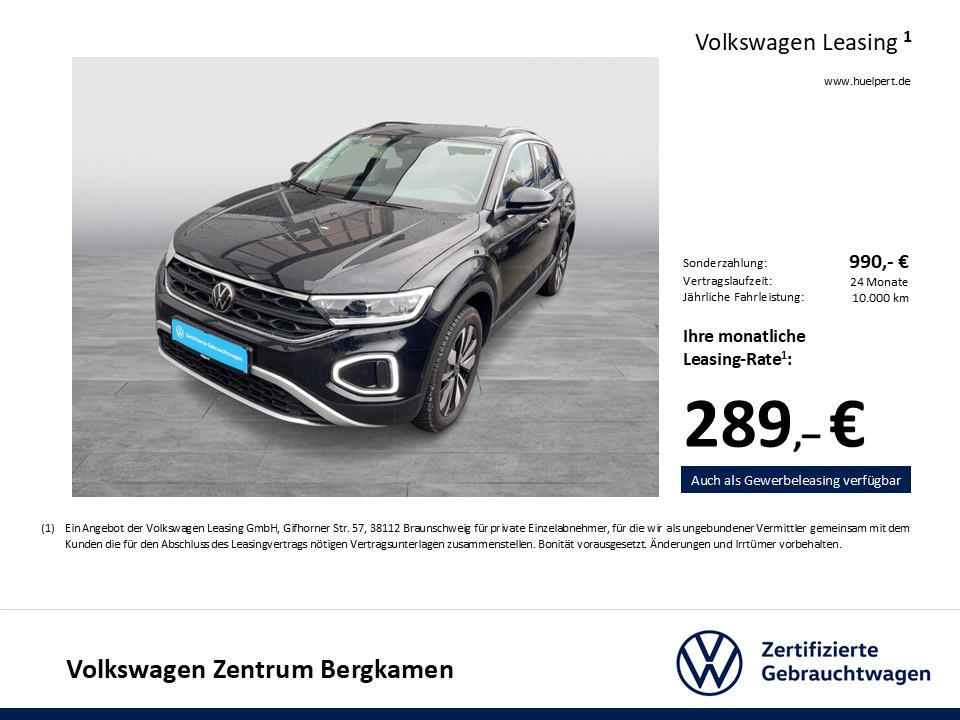 Volkswagen T-Roc 2.0 GOAL AHK CAM ACC LM17 NAVI SITZHEIZUNG
