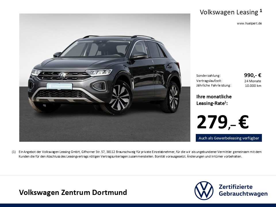 Volkswagen T-Roc 2.0 GOAL AHK CAM ACC LM17 NAVI SITZHEIZUNG