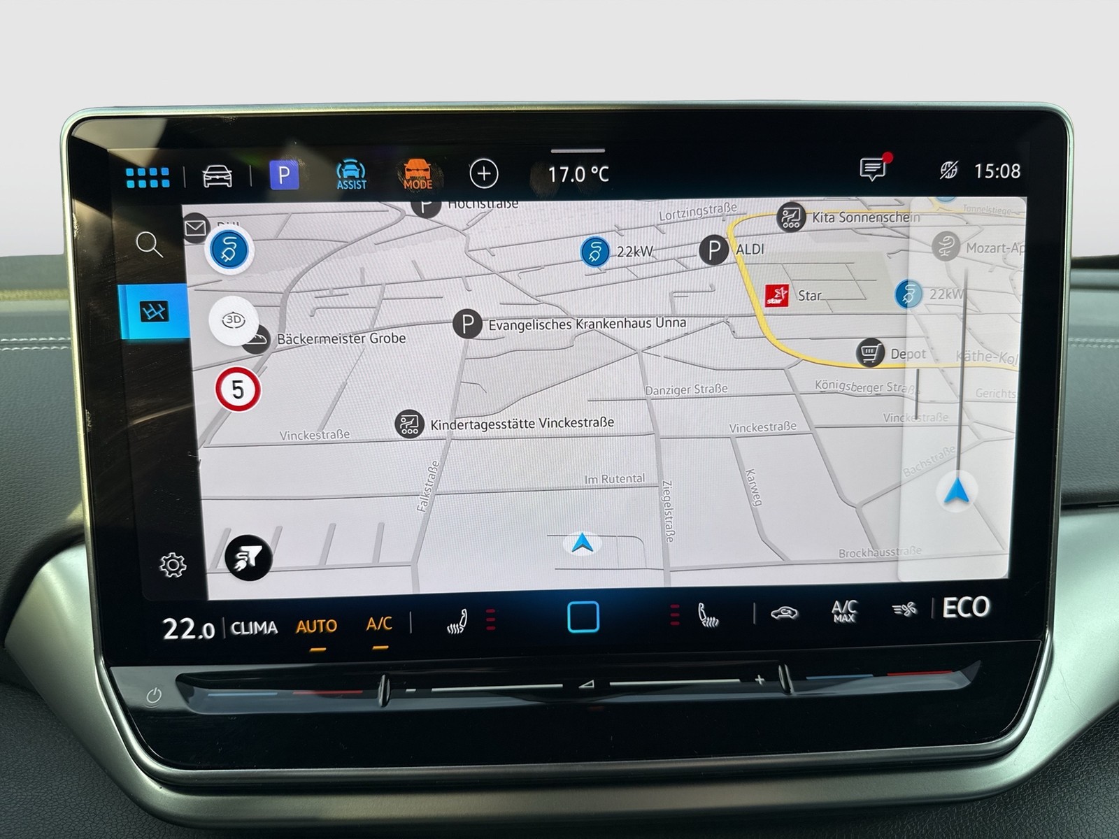 Volkswagen ID.5 PURE WÄRMEPUMPE ACC LM19 NAVI SITZHEIZUNG