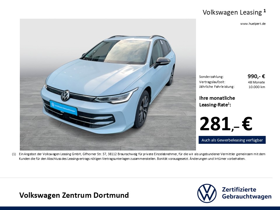 Volkswagen Golf Variant VIII 2.0 GOAL FACELIFT CAM CARPLAY