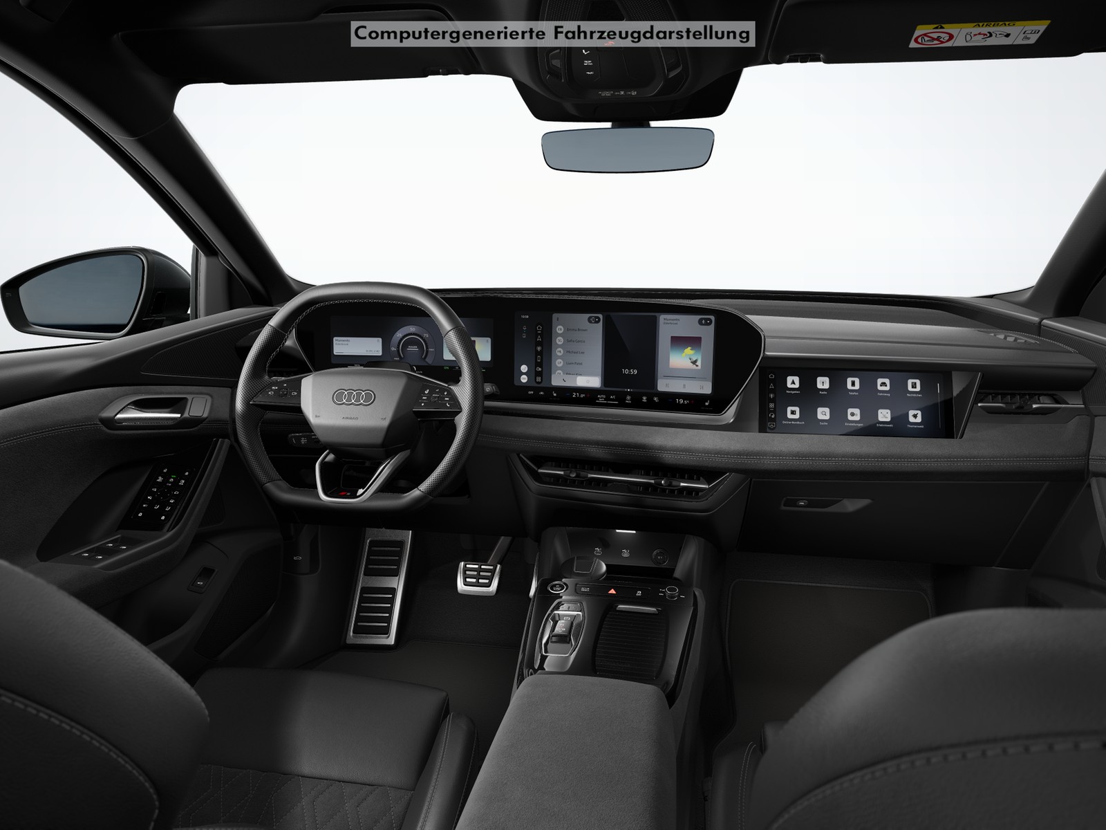 Audi Q6 e-tron performance S LINE BUSINESS MATRIX LM21
