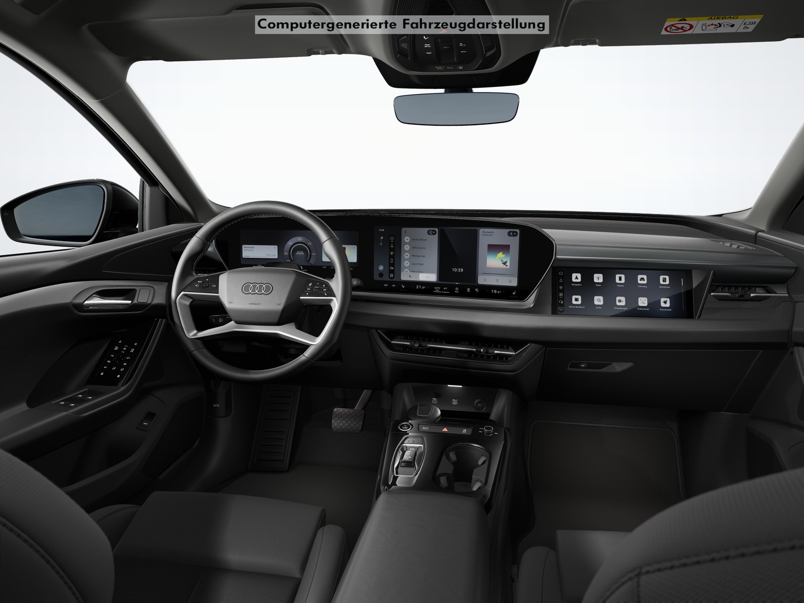 Audi Q6 e-tron performance S LINE BUSINESS MATRIX PANO