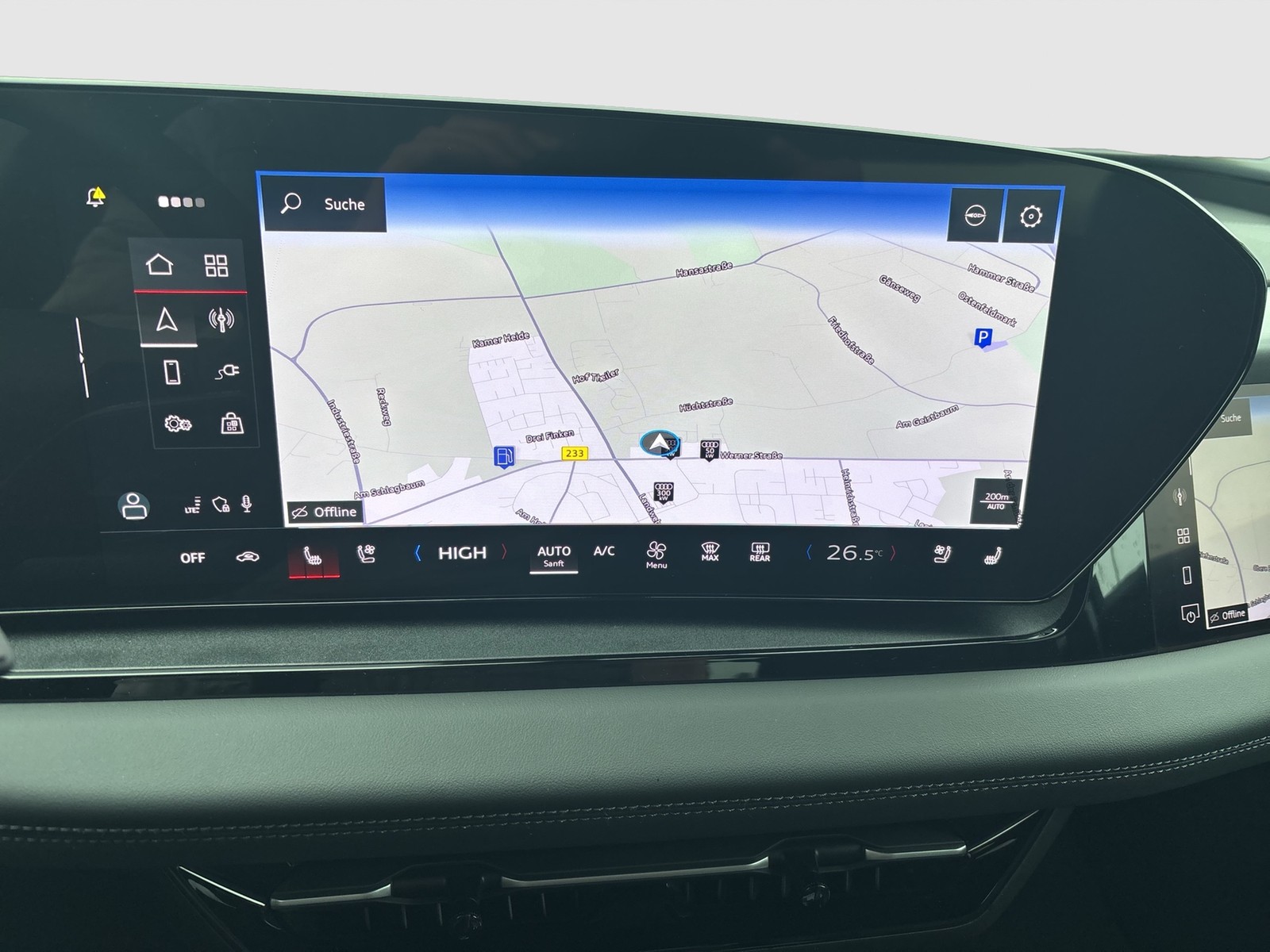 Audi Q6 e-tron quattro advanced BLACKPAK MATRIXLED