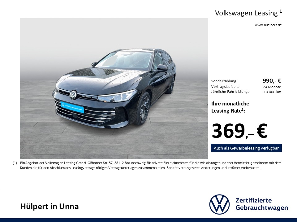 Volkswagen Passat Variant 1.5 HYBRID ELEGANCE NEUES MODELL